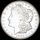 1921 Morgan Silver Dollar NEARLY UNCIRCULATED