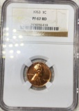 1953 Lincoln Wheat Penny NGC - PF 67 RD