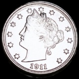 1911 Liberty Victory Nickel NEARLY UNCIRCULATED