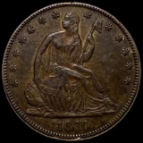 1870 Seated Half Dollar UNCIRCULATED
