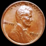1918-D Lincoln Wheat Penny UNCIRCULATED