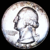 1958 Washington Silver Quarter UNCIRCULATED