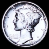 1916-S Mercury Silver Dime UNCIRCULATED