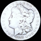 1891-CC Morgan Silver Dollar NICELY CIRCULATED