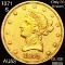 1871-S $10 Gold Eagle CHOICE AU