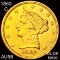 1860-C $2.50 Gold Quarter Eagle CHOICE AU