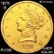 1873-S $10 Gold Eagle CHOICE AU