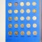 1946-1964 Roosevelt Dime Book MOST UNC 48 COINS