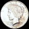 1922-D Silver Peace Dollar ABOUT UNCIRCULATED