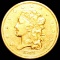 1834 $5 Gold Half Dollar CLOSELY UNCIRCULATED