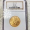 1894 $10 Gold Eagle NGC - MS60