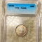 1898 Barber Silver Dime ICG - AU53