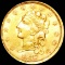 1836 $2.50 Gold Quarter Eagle NEARLY UNC