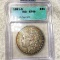 1891-O Morgan Silver Dollar ICG - EF40