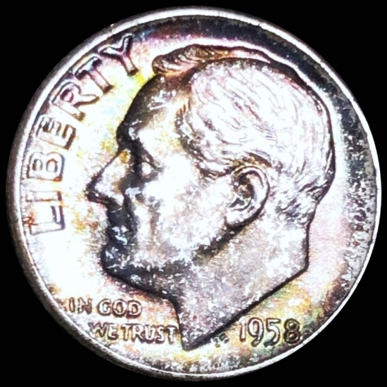 1958 Roosevelt Silver Dime UNCIRCULATED