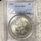 1903 Morgan Silver Dollar PCGS - MS65