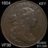 1804 Draped Bust Large Cent LIGHTLY CIRCULATED