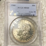 1904 Morgan Silver Dollar PCGS - MS64