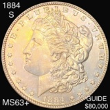 1884-S Morgan Silver Dollar CHOICE BU