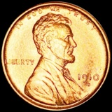 1910-S Lincoln Wheat Penny CHOICE BU RED