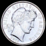 1911-D Barber Silver Dime NEARLY UNCIRCULATED