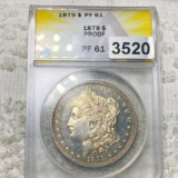 1879 Morgan Silver Dollar ANACS - PF61