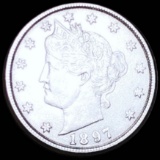 1897 Liberty Victory Nickel CLOSELY UNC