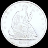 1876-S Seated Half Dollar UNCIRCULATED