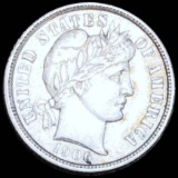 1906 Barber Silver Dime ABOUT UNCIRCULATE