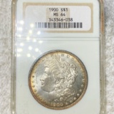 1900 Morgan Silver Dollar NGC - MS64