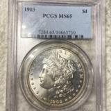 1903 Morgan Silver Dollar PCGS - MS65