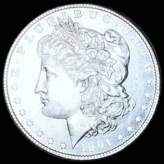 1891-S Morgan Silver Dollar UNCIRCULATED