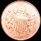 1864 Two Cent Piece UNC RED SMALL MOTTO