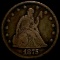 1875 Seated  Twenty Cent Piece NICELY CIRCULATED