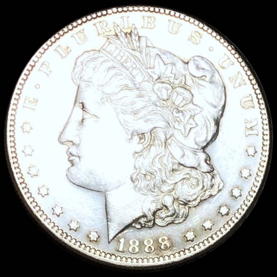 1888-S Morgan Silver Dollar CLOSELY UNCIRCULATED