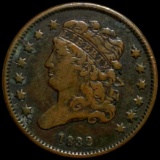 1832 Classic Head Half Cent NICELY CIRCULATED
