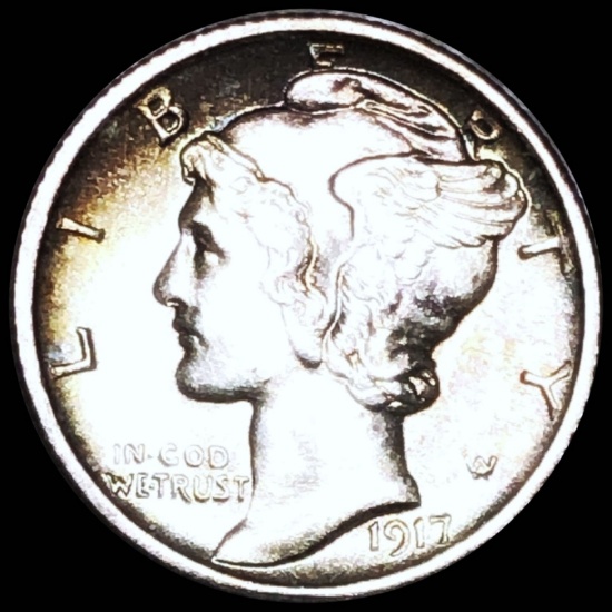 1917 Mercury Silver Dime UNCIRCULATED