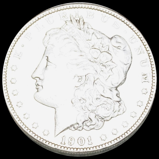 1901 Morgan Silver Dollar UNCIRCULATED