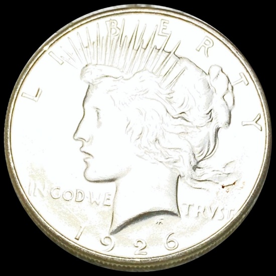 1926-S Silver Peace Dollar CLOSELY UNC