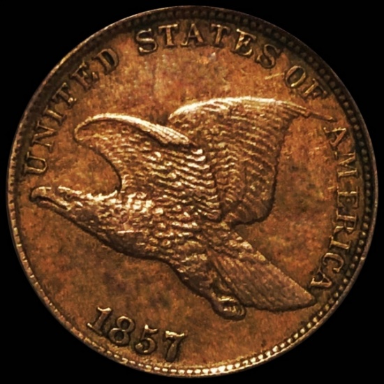 1857 Flying Eagle Cent UNCIRCULATED