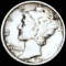 1923-S Mercury Silver Dime AU