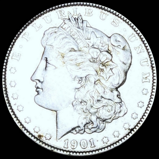 1901 Morgan Silver Dollar CLOSELY UNCIRCULATED