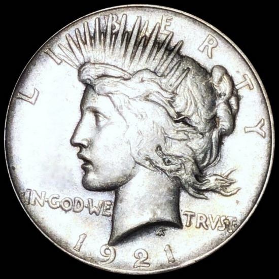 1921 Silver Peace Dollar LIGHTLY CIRCULATED