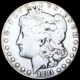 1881-CC Morgan Silver Dollar NICELY CIRC