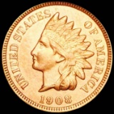 1908-S Indian Head Penny UNC