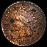 1877 Indian Head Penny LIGHT CIRC