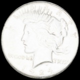 1924-S Silver Peace Dollar NEARLY UNC