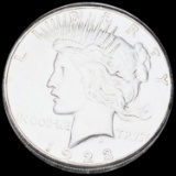 1923-S Silver Peace Dollar UNC