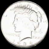 1934 Silver Peace Dollar UNC