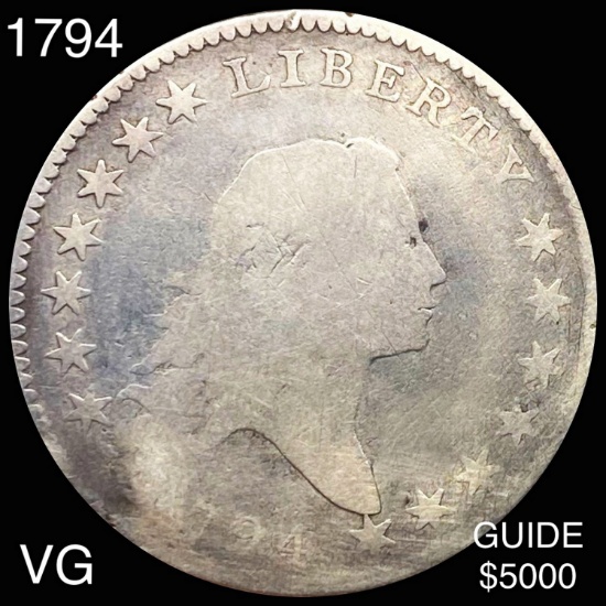 1794 Flowing Hair Dollar NICELY CIRCULATED